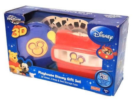 Playhouse Disney - View-Master Gift Set - 3 Reels, Viewer ,& Reel Storage Case Sale