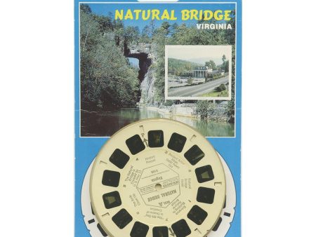 Natural Bridge - Virginia - View-Master 3 Reel Set on Card - Unopened - 1965 - NEW - 5168 For Sale