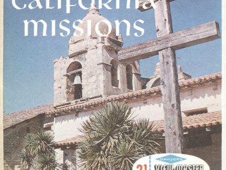 California Missions - View-Master 3 Reel Packet - 1957 - vintage - A183-S6 For Discount