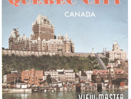 Québec City - Canada - View-Master 3 Reel Packet - vintage - A050-S5 Fashion