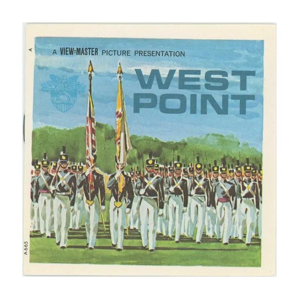 West Point U.S. Military Academy - View-Master 3 Reel Packet - 1960s views - vintage - A665-G1A Hot on Sale