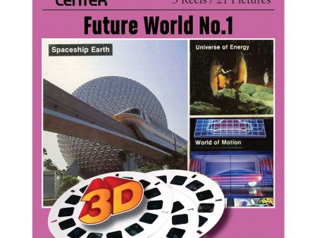 Epcot Center - Future World No.1 - View-Master 3 Reel Set - AS NEW - 3042 on Sale