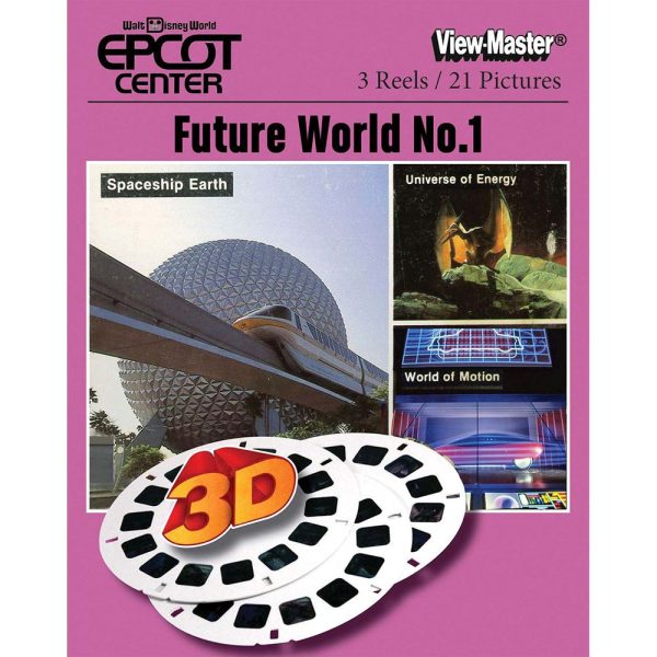 Epcot Center - Future World No.1 - View-Master 3 Reel Set - AS NEW - 3042 on Sale