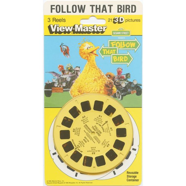 Follow That Bird - View-Master 3 Reel Set on Card - 1985 - NEW - 4066 For Cheap