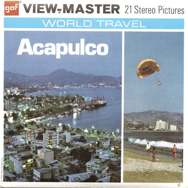 Acapulco - View-Master 3 Reel Packet - 1973 - vintage - F005-G3C Online Hot Sale