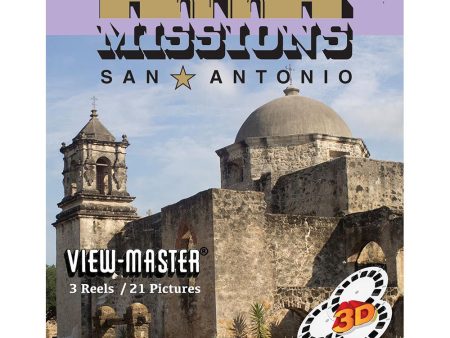 Missions - San Antonio - View-Master 3 Reel Set - AS NEW - 5454 Discount