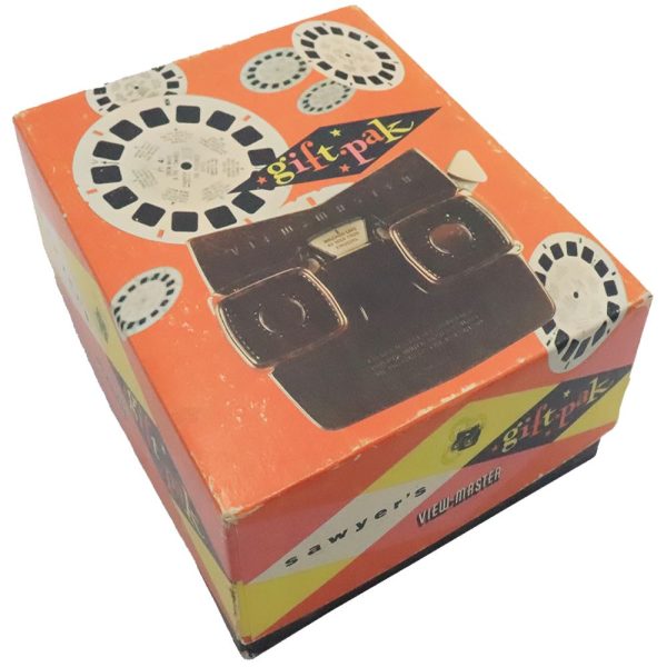 Model E Gift Set - View-Master Mammoth Cave 3 Reel Packet and Model E Viewer - vintage Supply