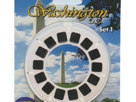 Washington D.C., Set No. 1 - View-Master 3 Reel Set on Card - 2007 - NEW - 35154 on Sale