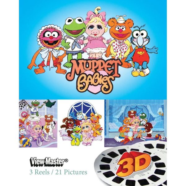 Muppet Babies - View-Master 3 Reel Set - NEW For Cheap