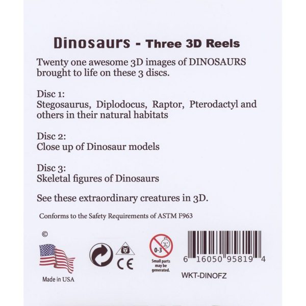 Dinosaurs - 3 Reel Set - New For Discount