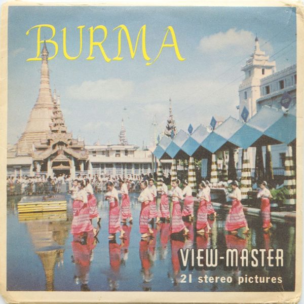 Burma - View-Master 3 Reel Packet - vintage - B244-S5 Sale