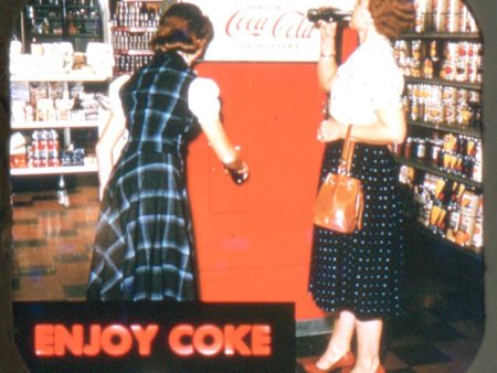 Coca-Cola Co. Bottle Sales Dept.- Small Food Stores - View-Master Commercial Reel - vintage Cheap