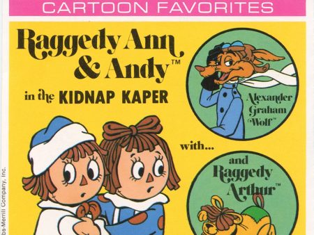 Raggedy Ann and Andy - View-Master 3 Reel Packet - 1980 - vintage - K88-G6 Online Hot Sale