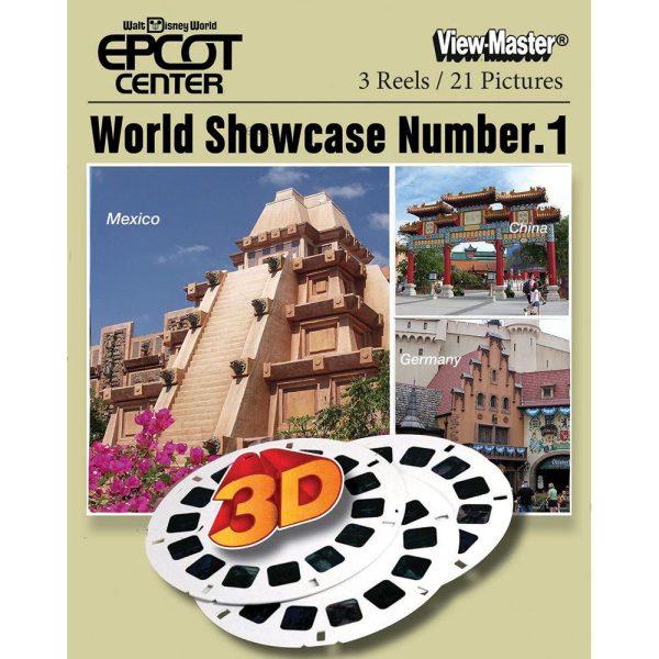 Epcot Center - World Showcase Number 1 - View-Master 3 Reel Set - AS NEW - 3049 Supply