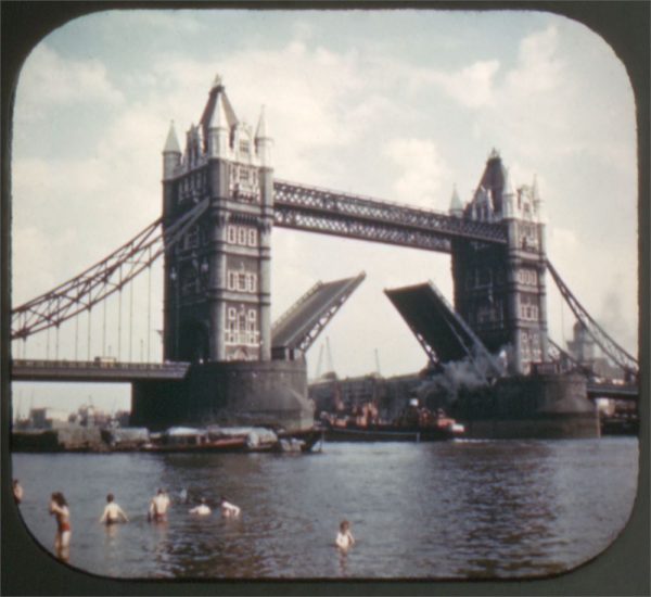 View-Master London Collection - 8 White Printed Reels Windsor Castle - Ceremonies Online