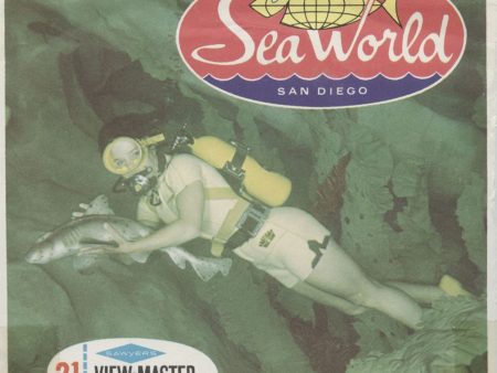 Sea World San Diego - View-Master 3 Reel Packet - 1960s - vintage - A192-S6A Supply