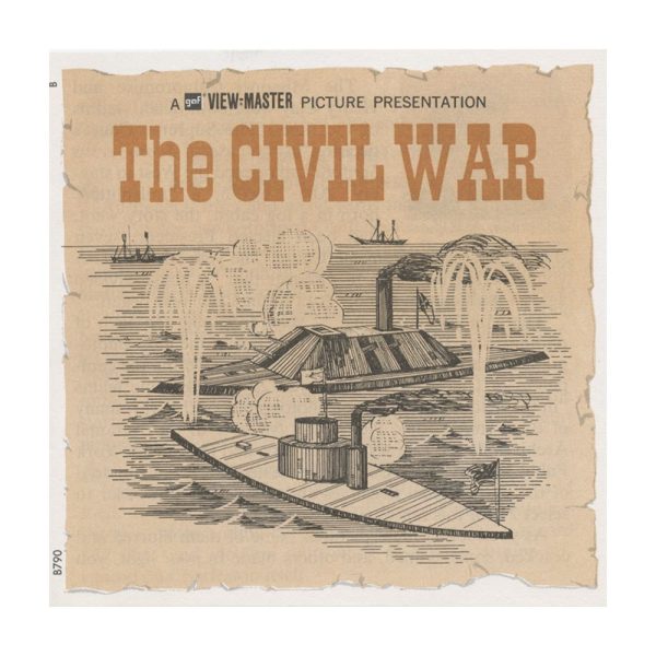 Civil War - View-Master 3 Reel Packet - 1960s - vintage - B790-G3 Supply