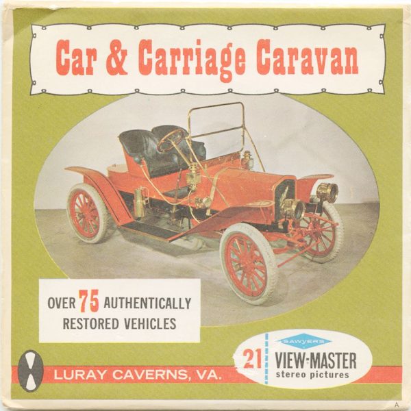 Car and Carriage Caravan - View-Master 3 Reel Packet - vintage - A830-S6A Sale