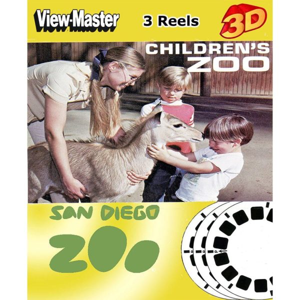 Children s Zoo - San Diego - View Master 3 Reel Set - AS NEW on Sale