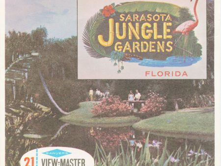 Sarasota Jungle Gardens - View-Master 3 Reel Packet - vintage - A978-S6A Hot on Sale