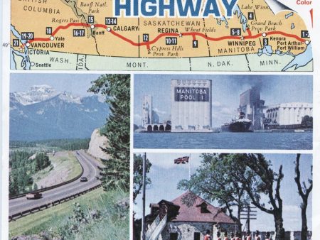 Trans-Canada Highway - View-Master 3 Reel Packet - vintage - A002-G1A Supply