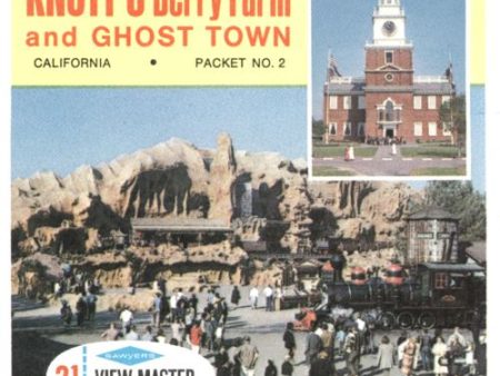 Knott s Berry Farm and Ghost Town - View-Master 3 Reel Packet - 1960s - vintage - A236-S6A Online Hot Sale