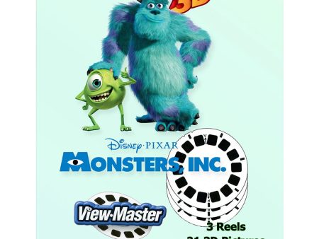 Monsters Inc. - View-Master 3 Reel Set - AS NEW Online Sale