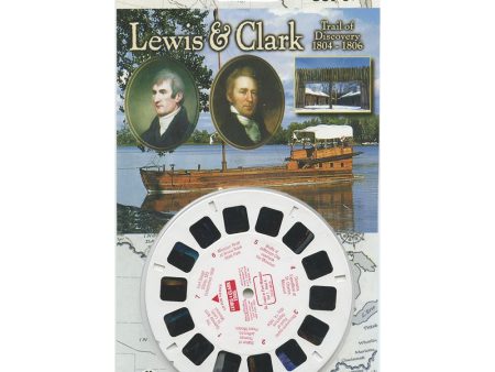 Lewis & Clark - Set 1 - View-Master 3 Reel Set on Card - 2003 - NEW - 75721 on Sale