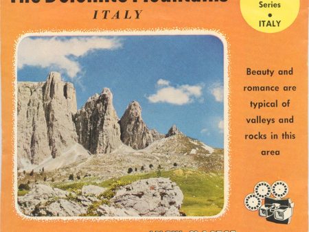 The Dolomite Mountains - Italy - View-Master 3 Reel Packet - 1957 - vintage - C027-BS3 For Discount