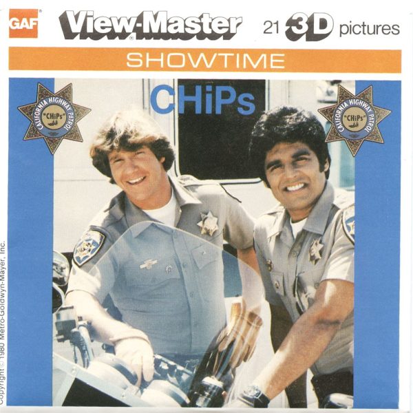 Chips - View-Master 3 Reel Packet - 1980 - vintage - L14-G6 For Sale