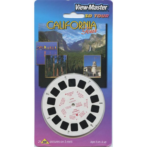 California Tour - View-Master 3 Reel Set on Card - 2002 - NEW - 35018 Online now