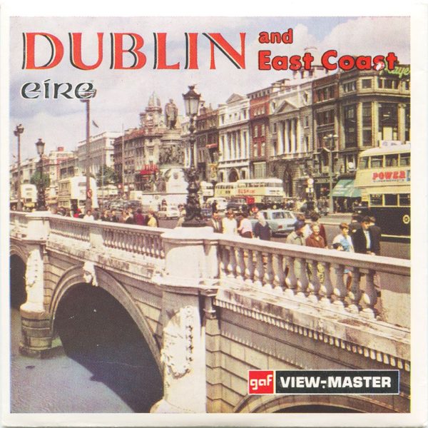 Dublin and the East Coast - View-Master 3 Reel Packet - vintage - C344E-BG1 For Sale