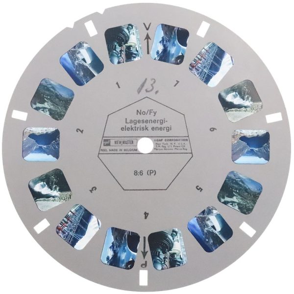 No Fy - Lagesenergi-elektrisk energi - Production of Energy - View-Master Commercial Reel - vintage Online