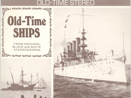 Old Time Ships - View-Master 3 Reel Packet - black & white images - 1976 - vintage - B796-G5 For Sale