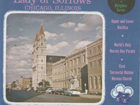 Basilica of our Lady of Sorrow - View-Master 3 Reel Packet - 1957 - vintage - A565-S4 Online Sale