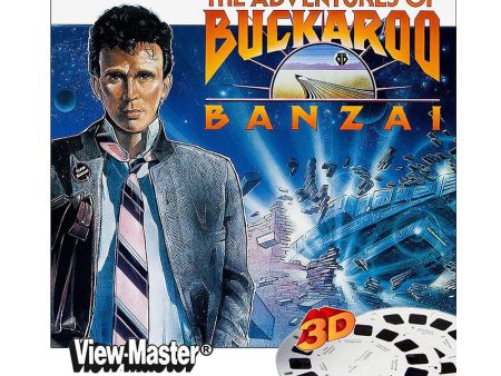 The Adventures of Buckaroo Banzai - View-Master 3 Reel Set - AS NEW - 4056 on Sale