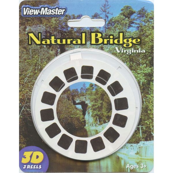 Natural Bridge - Virginia - View-Master 3 Reel Set on Card - 2008 - NEW - 35168 Fashion