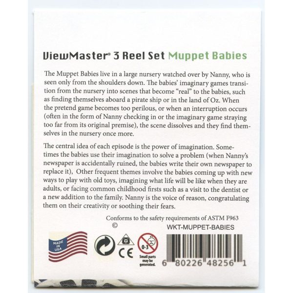 Muppet Babies - View-Master 3 Reel Set - NEW For Cheap