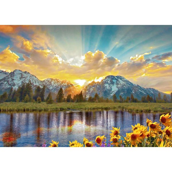 Teton Range, Wyoming - 3D Lenticular Postcard Greeting Card - NEW Sale