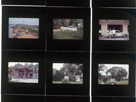 Malaysia -35mm 2D Slide Set  34xEktachrome Images 1967 - ruins, native life, huts, gardens - vintage Online Hot Sale