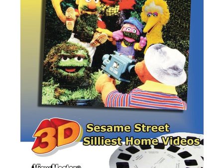 Sesame Street Silliest Home Videos   - View-Master 3 Reel Set - NEW Supply