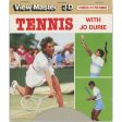 Tennis with Jo Durie - View-Master 3 Reel Set on card - 1984 - vintage - D241 Fashion