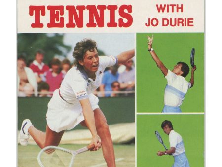 Tennis with Jo Durie - View-Master 3 Reel Set on card - 1984 - vintage - D241 Fashion