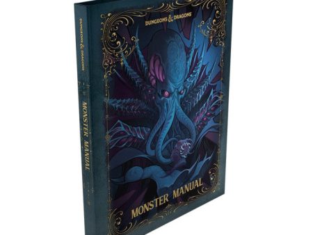 D&D Dungeons & Dragons Monster Manual Hardcover Alternative Cover (2024) For Sale