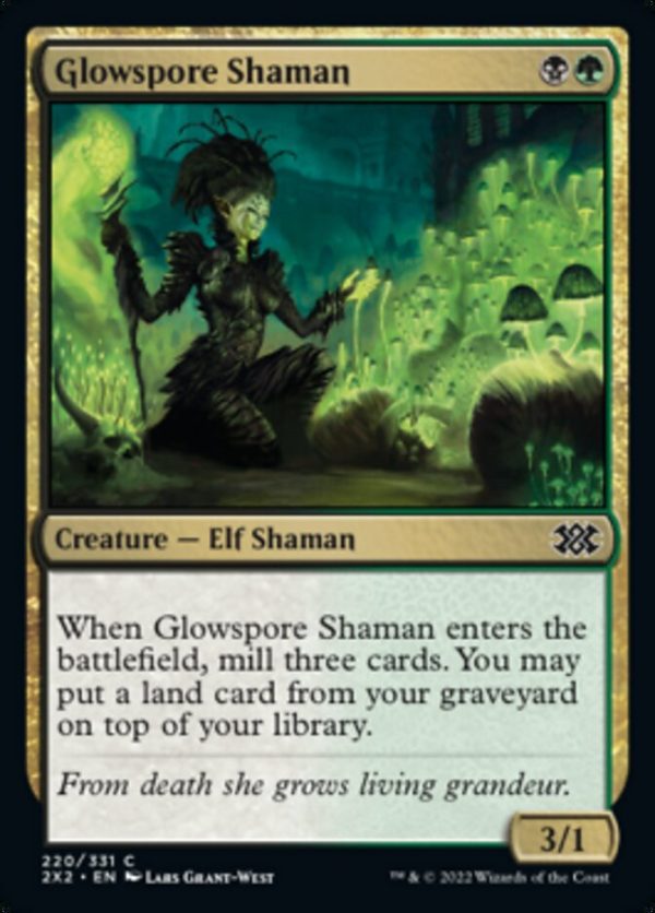 Glowspore Shaman [Double Masters 2022] Supply