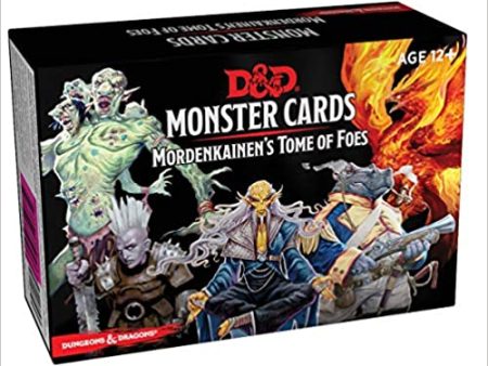 Dungeons and Dragons- Monster Cards: Mordenkainen s Tome of Foes For Sale