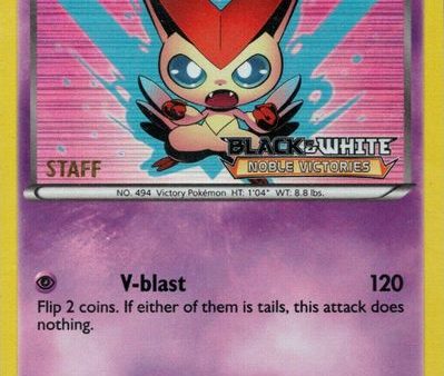 Victini (43 101) (Staff Prerelease Promo) [Black & White: Black Star Promos] Online Hot Sale