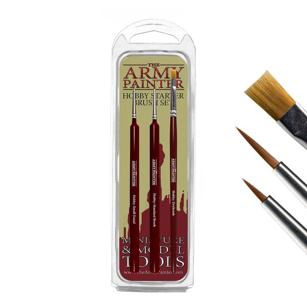 The Army Painter: Hobby Starter Brush Set Hot on Sale