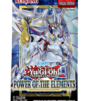 YGO Booster Pack - Power Of The Elements (1st Edition) For Discount