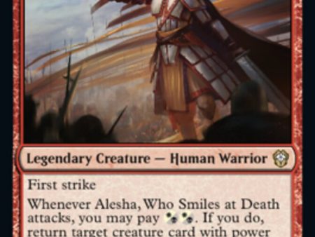 Alesha, Who Smiles at Death [Dominaria United Commander] Sale